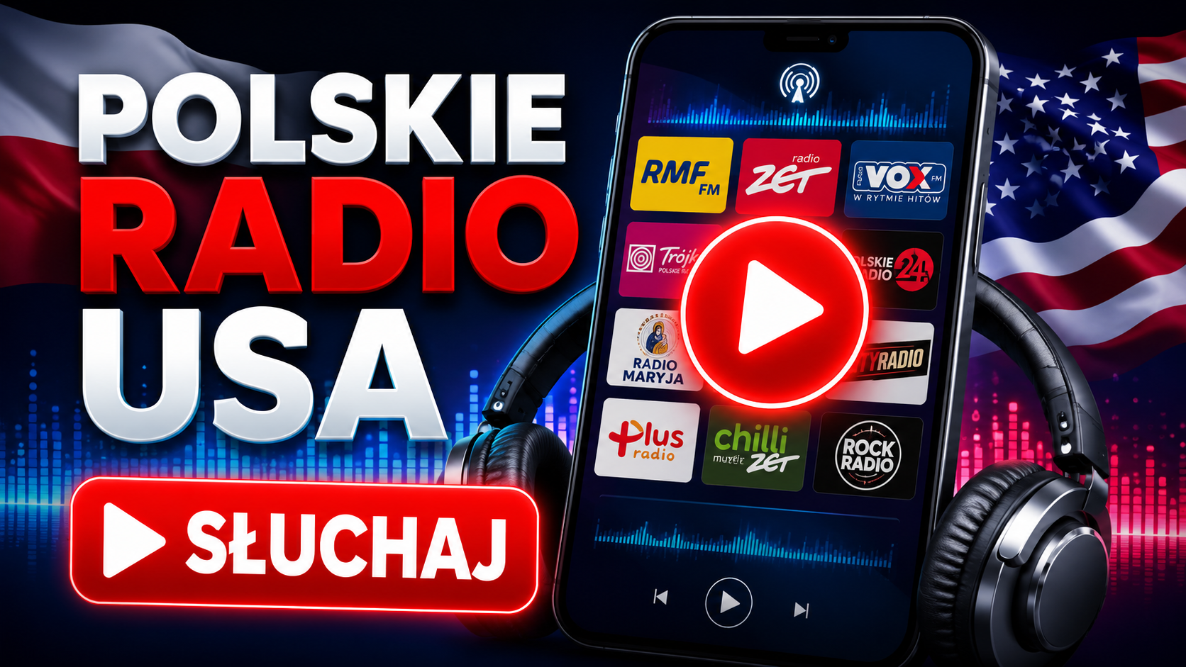Słuchaj Polskie Radio USA